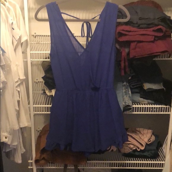 Cobalt blue romper - Picture 1 of 1